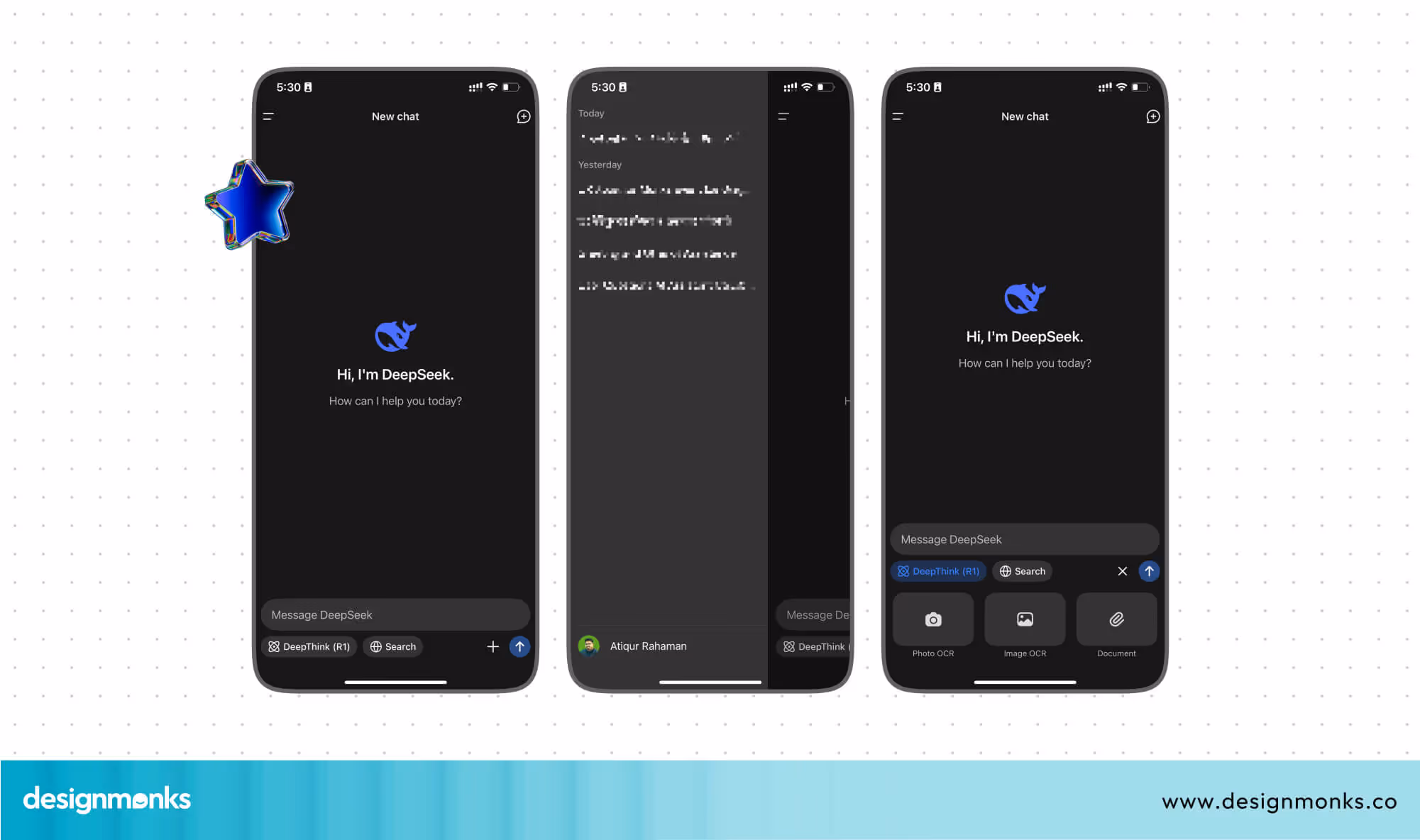 DeepSeek’s Interface